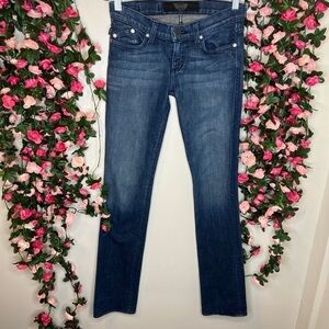 Rock & Republic Blue Stella Jeans Women’s Casual Comfort Stretch 26 Denim